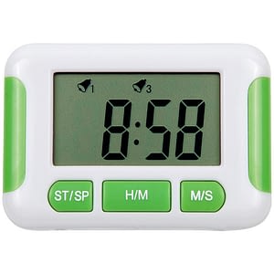 Timer digital 24 hs 5 alarmas: tiempo de conteo 23h y 59m importado